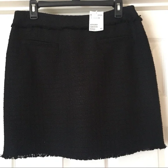H&M Textured-Weave Skirt 12 NWT - Picture 3 of 7
